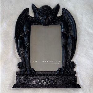 Max Studio Midnight Black Gargoyle Frame Halloween